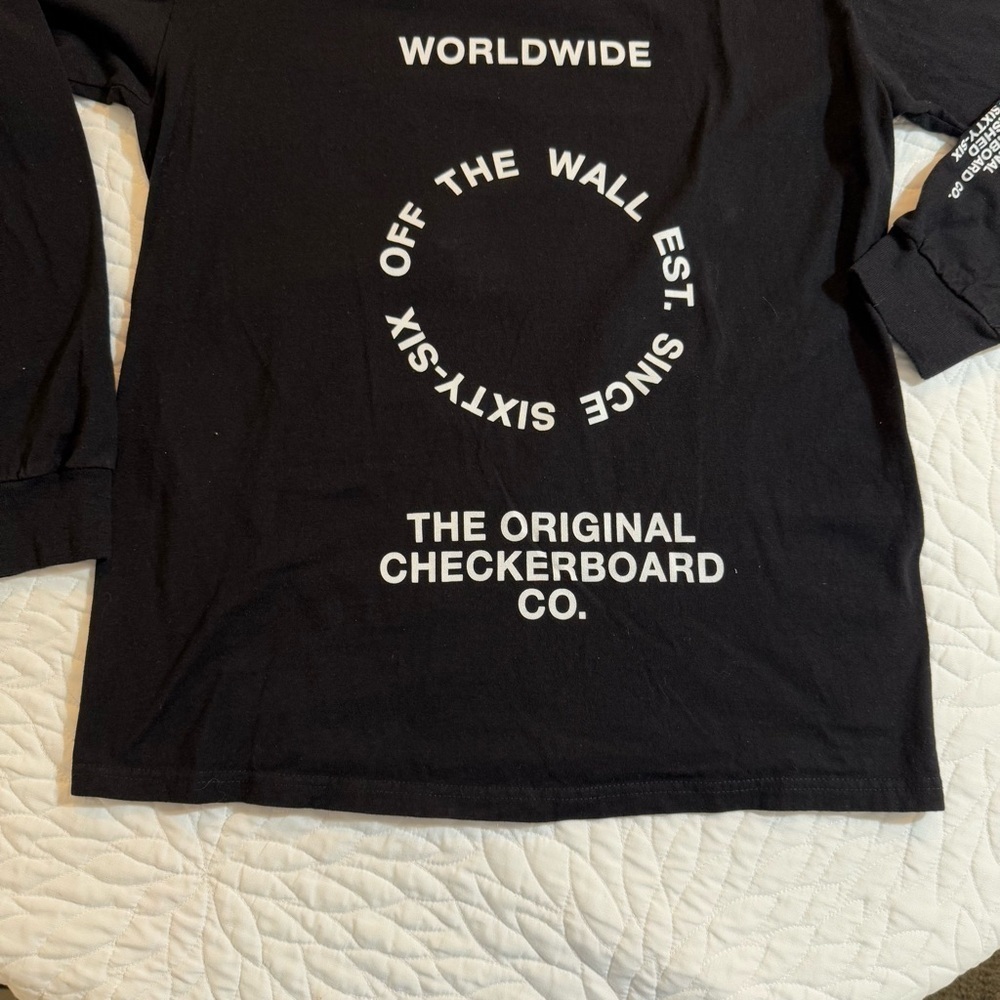 Vans | Men’s Cotton long sleeve Black medium - Picture 5 of 7